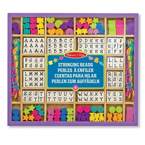 Дървени бижута с букви Melissa and Doug | P83571