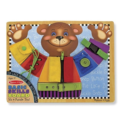 Дървен борд Melissa and Doug Основни умения | P83575