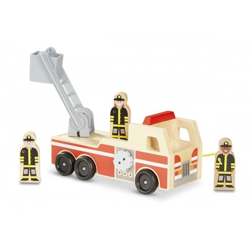 Дървена пожарна кола | P83640