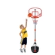 Баскетболен кош с електронен брояч и мини топка King Sport  - 2