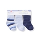Бебешки памучни чорапи, момче 1-2 год. 