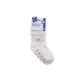 Бебешки памучни чорапи против подхлъзване WHITE 0-6 месеца 