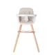 Бебшки дървен стол за хранене, Woody Beige  - 2