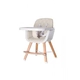 Бебшки дървен стол за хранене, Woody Beige  - 4