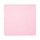 Детска памучна пелена в розово с точки 