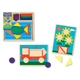 Дървени шаблони за редене в кутия Melissa and Doug  - 3