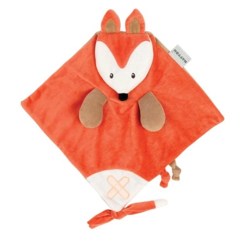 Мека играчка одеялце - лисица Nattou | P84670