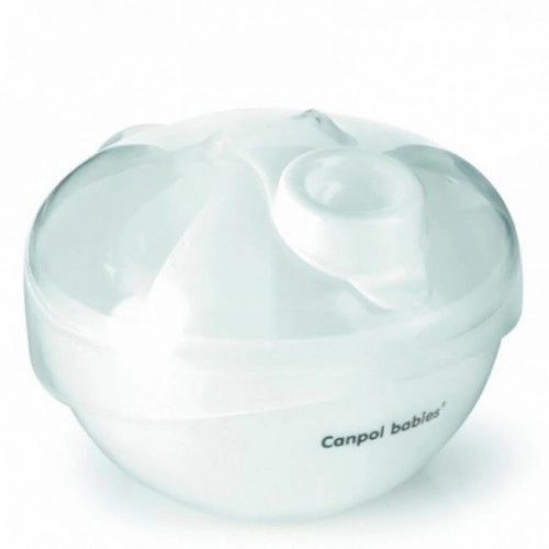 Кутия за съхранение на сухо мляко Canpol бяла | P84698