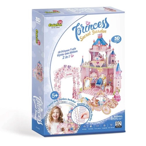 3D Пъзел CubicFun Тайната градина на принцесата 92ч. | P84898