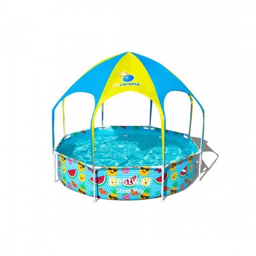 Сглобяем басейн със сенник Bestway 244х51см. P85873
