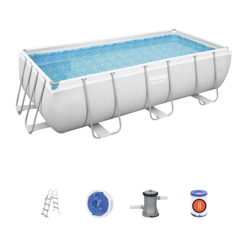 Голям сглобяем басейн Bestway 404x201x100см P85874 Голям сглобяем басейн Bestway 404x201x100см P85874