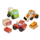 Детски комплект от 3 дървени камиони-конструктор Melisa and Doug  - 3