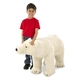 Детска плюшена играчка полярна мечка Melissa&Doug  - 2