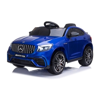 Детски акумулаторен джип Mercedes GLC 63 S AMG металик син