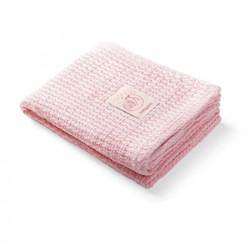 Детско плетено одеяло BabyOno BAMBOO pink 75х100 cм | P87019