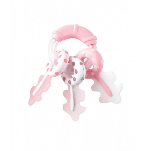 Бебешка дрънкалка KikkaBoo Keys Розова | P87088