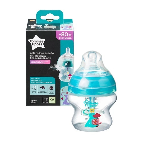 Бебешко шише за хранене Advanced Anti-Colic 150ml 0m+ декорация | P87214