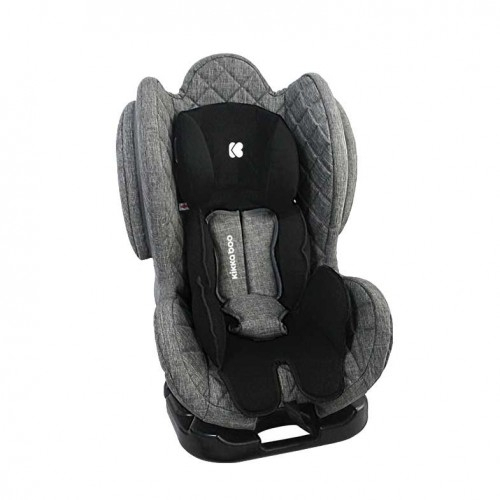 Детски стол за кола Kikka Boo BON VOYAGE Dark Grey 0-25 кг | P87286