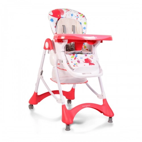 Детски стол за хранене Mint червен | P87357
