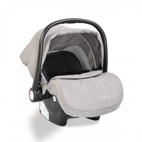 Бебешки стол-кошница за кола (0-13kg) Moni Veyron светло сив | P87402