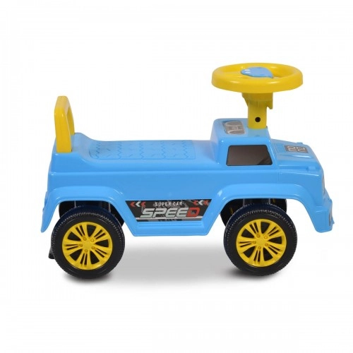 Детска кола за бутане Moni Speed синя | P87597