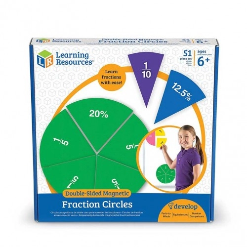Детска математическа игра Learning Resources Fraction Circles | P87618