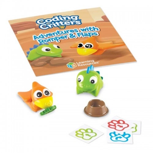 Детска игра Learning Resources Coding Critters: Romper & Flaps | P87627