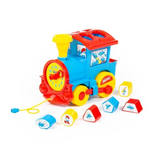 Детски сортер локомотив Polesie Toys The Smurfs | P87667