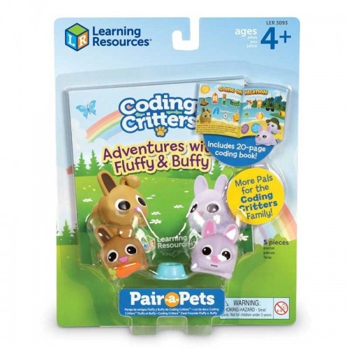Детска игра Learning Resources Coding Critters: Fluffy & Buffy  - 4