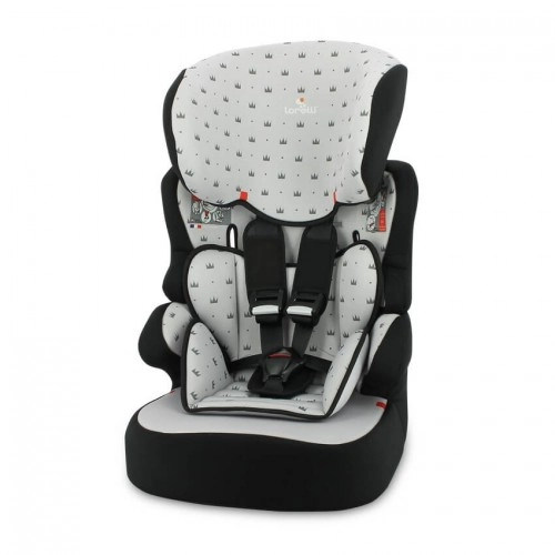 Детски стол за кола Lorelli X-Drive Plus Grey Crowns | P87883