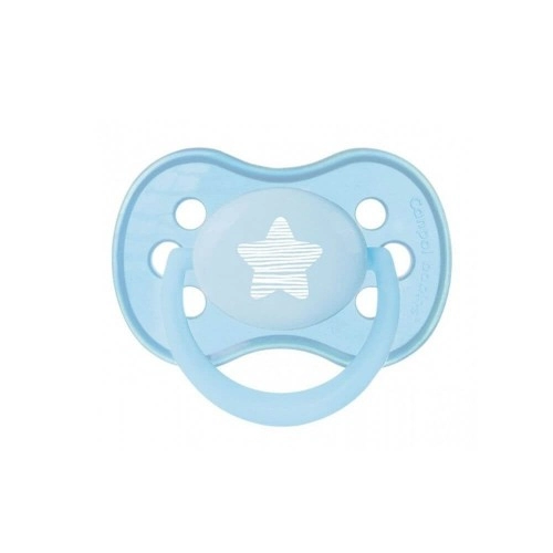 Бебешка залъгалка със симетрична форма 18м+ Pastelove синя | P88053