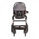 Детски стол-кошница за кола (0-13кг) Moni Gala черен  - 4