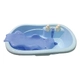 Бебешка вана с аксесоари Moni Santorini син 90 см  - 1