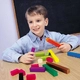 Детска математическа игра Learning Resources Fraction Tower Cube  - 4