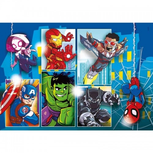 Детски суперцветен пъзел Clementoni Marvel Super Hero 30 pcs | P88291