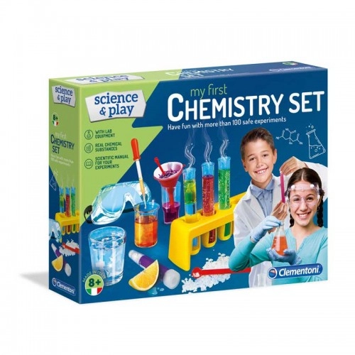 Детски комплект Clementoni SCIENCE & PLAY My First Chemistry Set | P88329