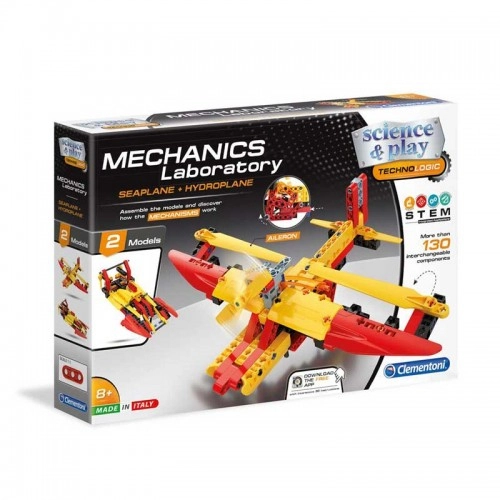 Детски конструктор Clementoni Mechanics Lab - Seaplane&Hydroplan | P88338