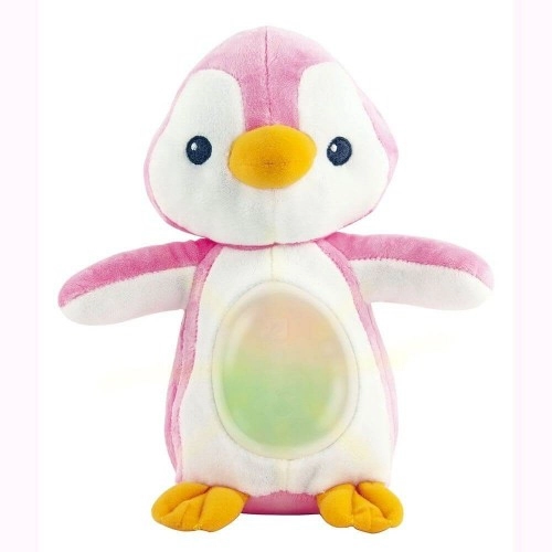 Детска играчка Светещ пингвин WinFun розов | P88381