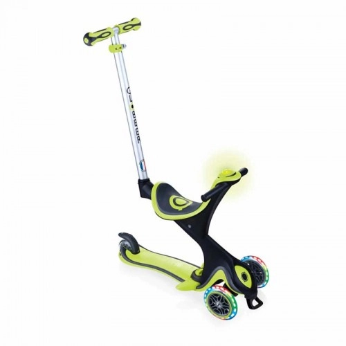 Детски скутер Globber GO.UP COMFORT LIGHTS PLAY Lime Green | P88454