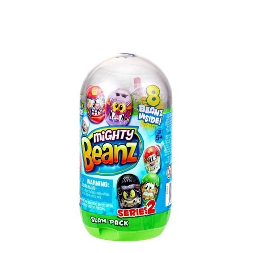 Детски стартов пакет бобчета в капсула 8 бр. Mighty Beanz S2  - 4