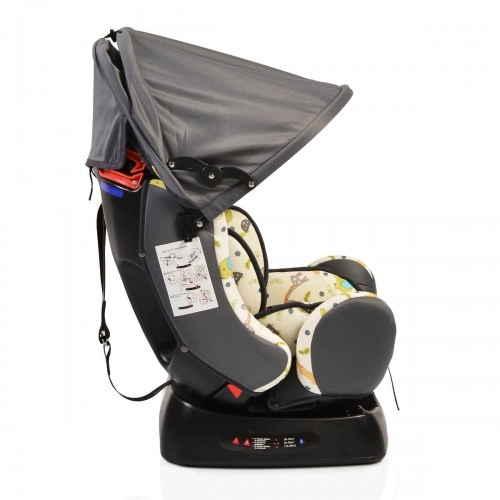 Детски стол за кола (0-25 кг.) Moni Guardian сив  - 2