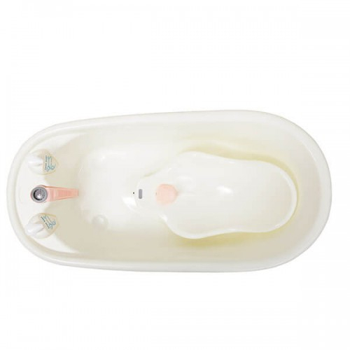 Бебешка вана с аксесоари Cangaroo Bubble розов | P88579