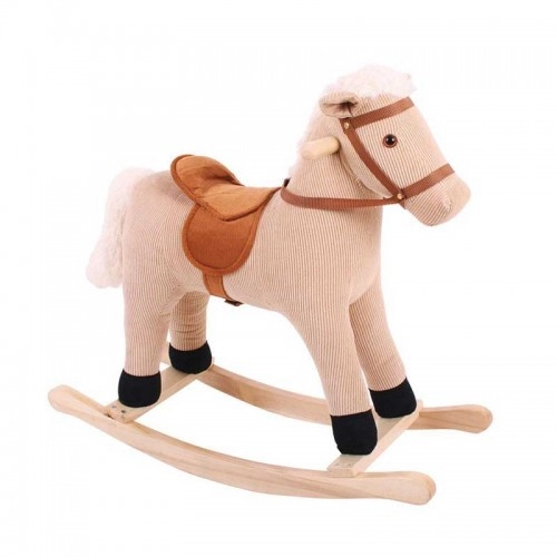 Детска дървена играчка BigJigs Cord Rocking Horse Конче за езда | P88597