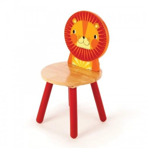 Детски дървен стол BigJigs Lion Chair Лъвче  - 1