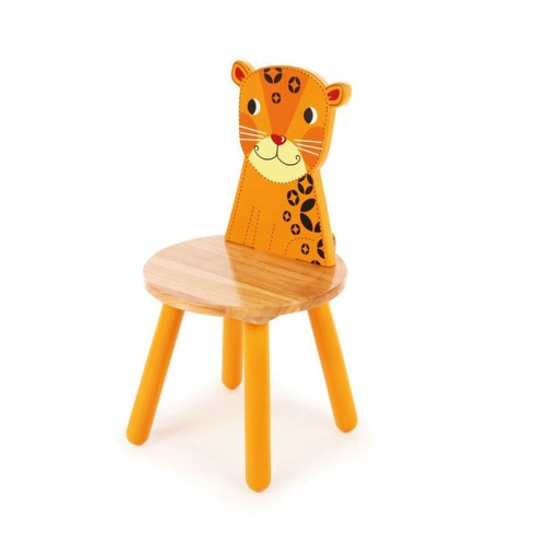 Детски дървен стол BigJigs Leopard Chair Леопардче | P88683