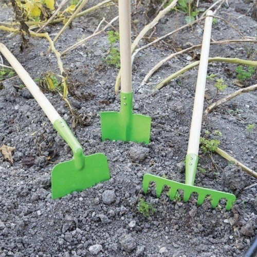 Детски градински иструмент BigJigs Long Handled Soil Rake Гребло | P88857