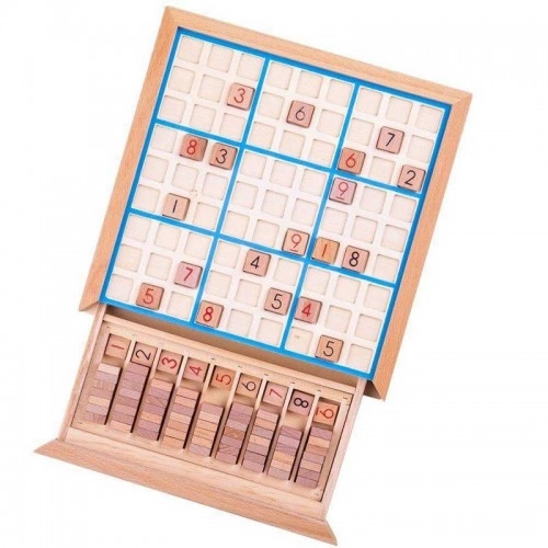 Детска дървена игра BigJigs Sudoku Судоку | P88884