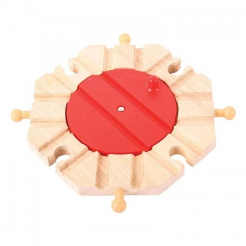 Детска дървена играчка BigJigs 8 Way Turntabl Платформа 8 посоки | P88943