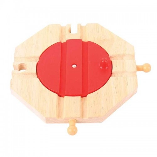 Детска дървена играчка BigJigs 4 Way Turntabl Платформа 4 посоки | P89004