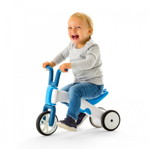 Детско колело за балансиране Chillafish Bunzi 2, 2в1, Синьо | P89038